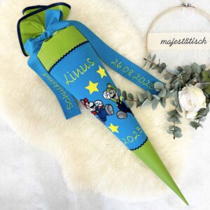 Schultütendesign „Linus Mario"