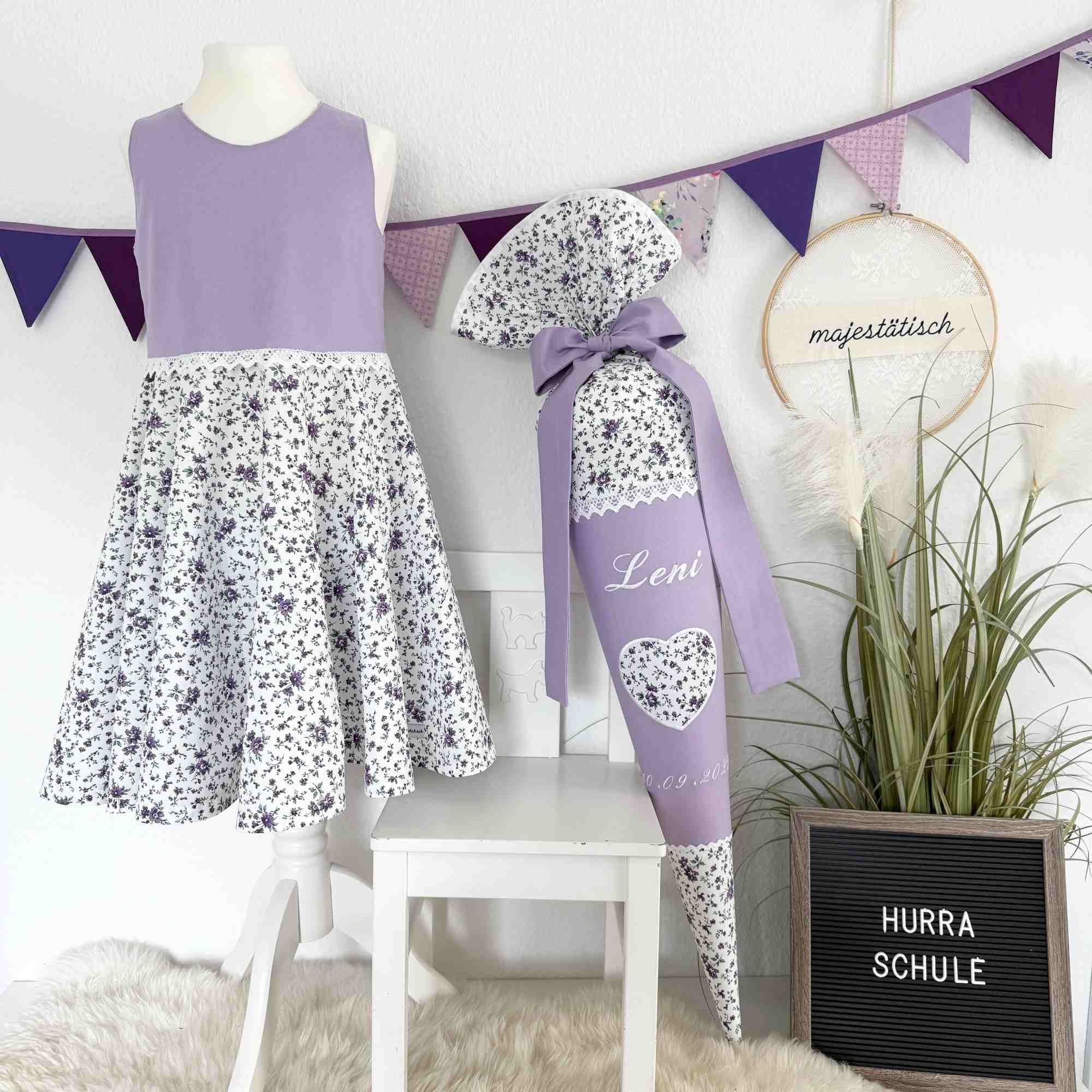 Schultütendesign „Leni Herz"