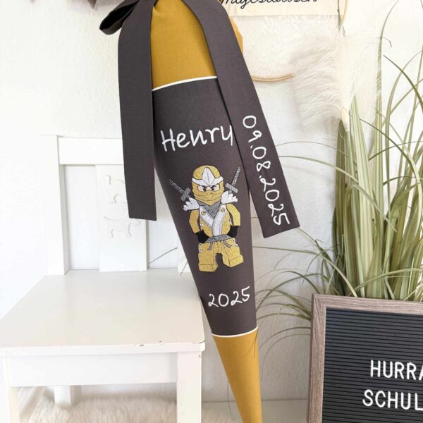 Schultütendesign „Henri Ninja" – Bild 2