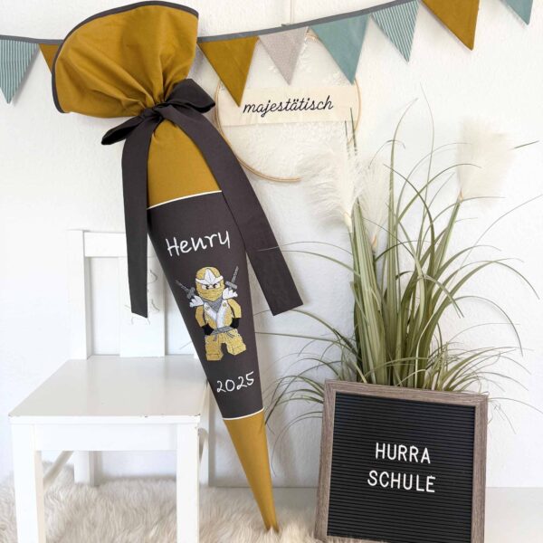 Schultütendesign „Henri Ninja" – Bild 3