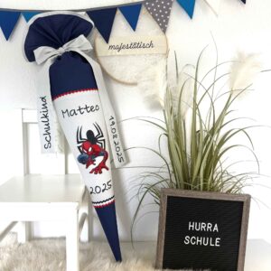 Schultütendesign „Matteo Spinne"