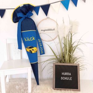 Schultütendesign „Nick Porsche"